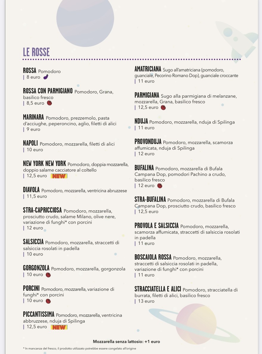 Straforno menu 5