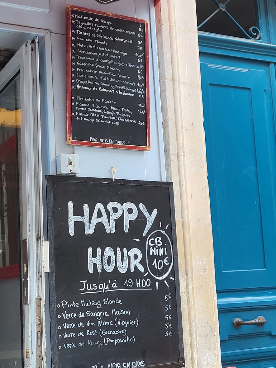 La Petite Peña menu 2