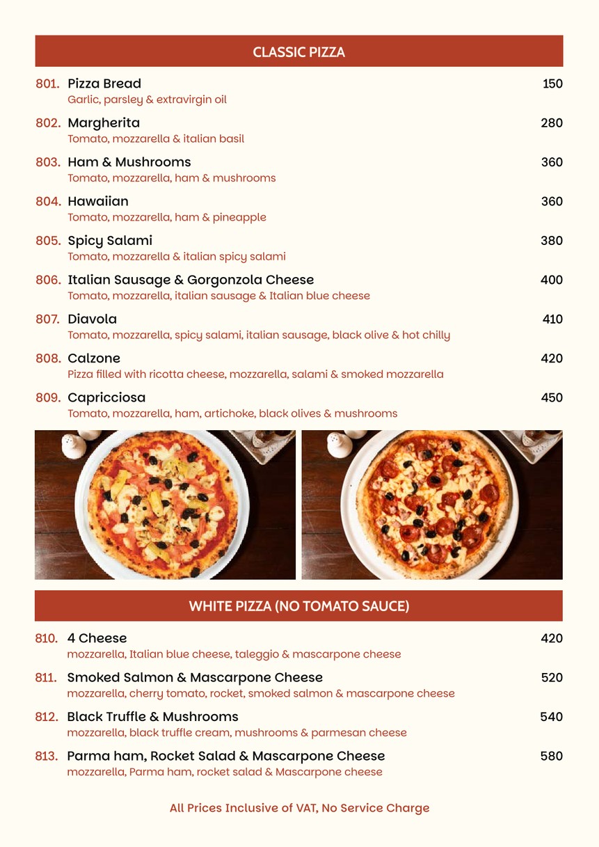 Via Vai "il Cortile" menu 4