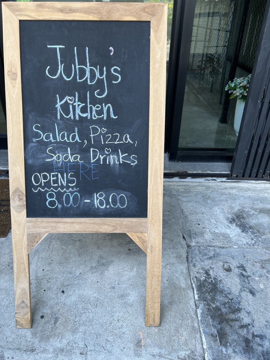 Jubby's Kitchen menu 1