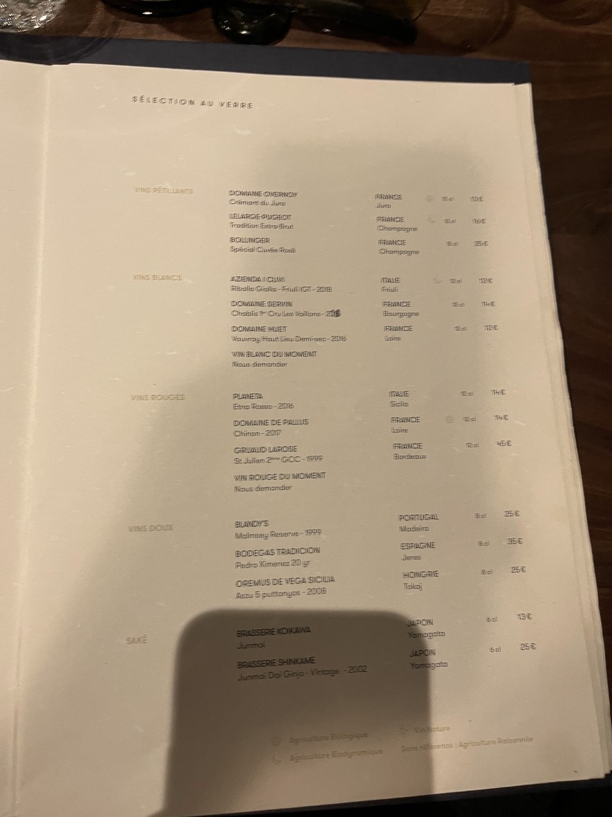 La Condesa Paris menu 3