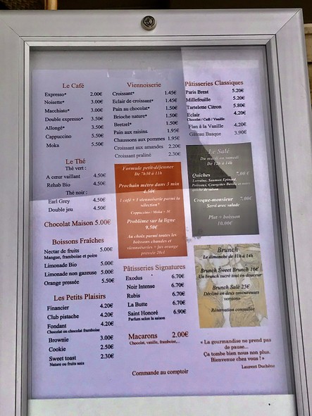 LAURENT DUCHÊNE Vincennes pâtisserie et café boutique