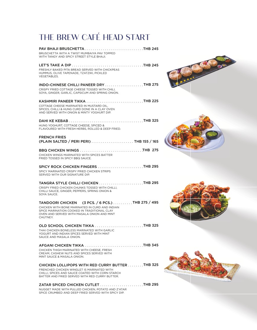 Brew Cafe by Finch menu 1