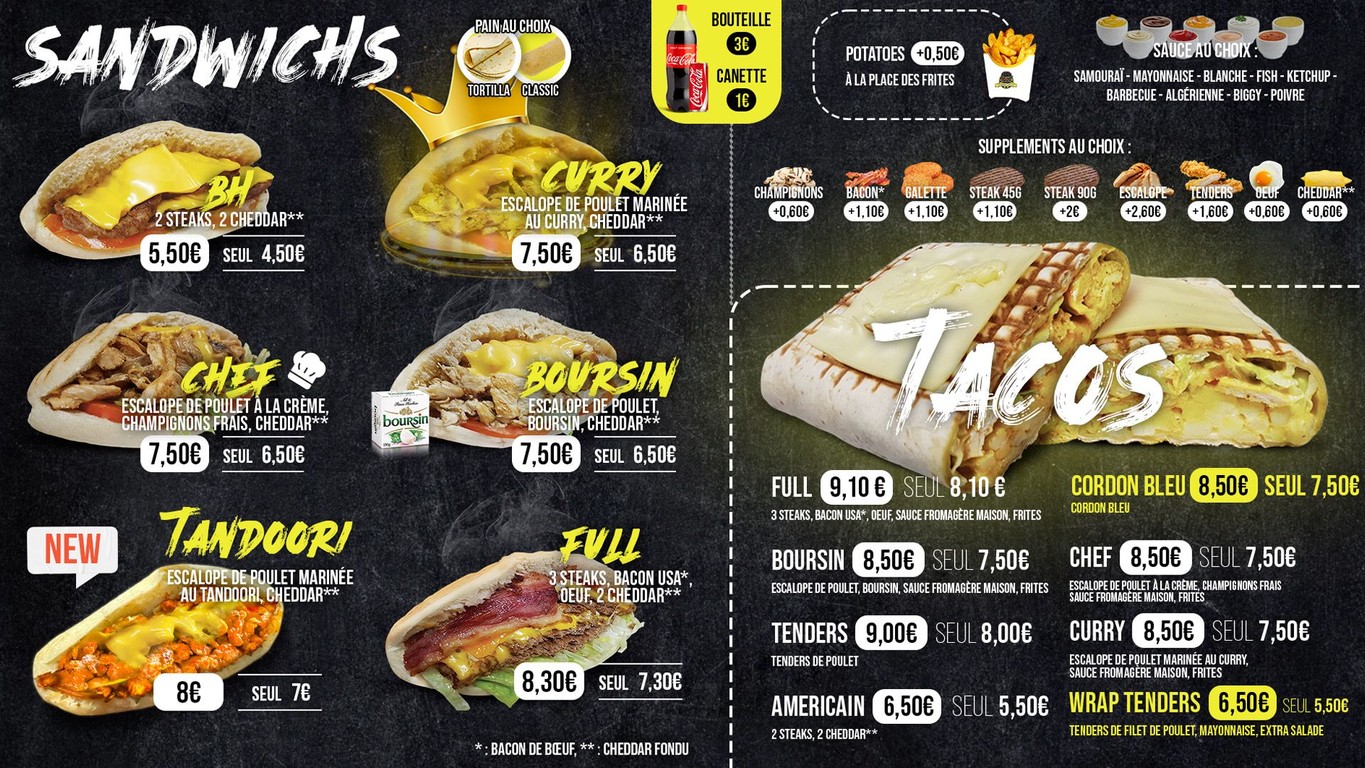 BURGER HOUSE.suresnes menu 4