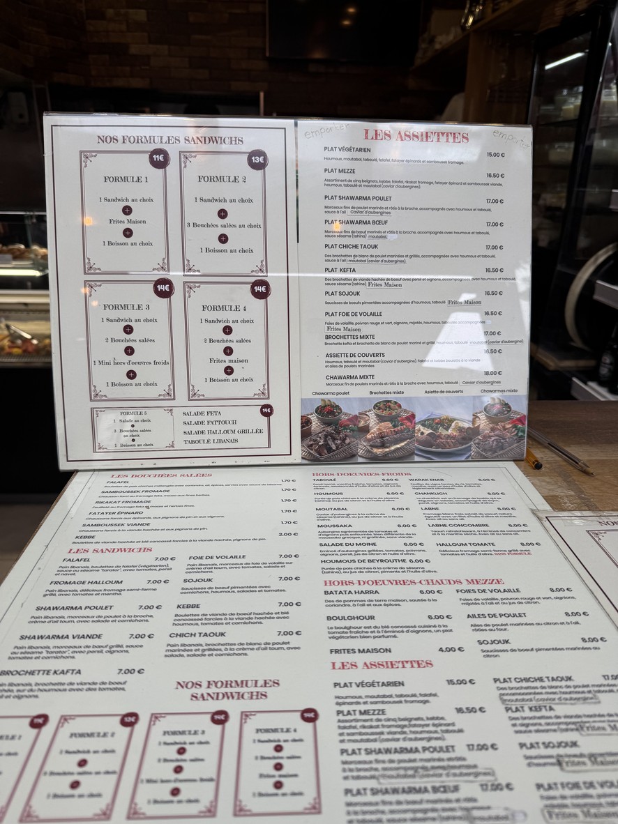 Grill' Croute menu 3