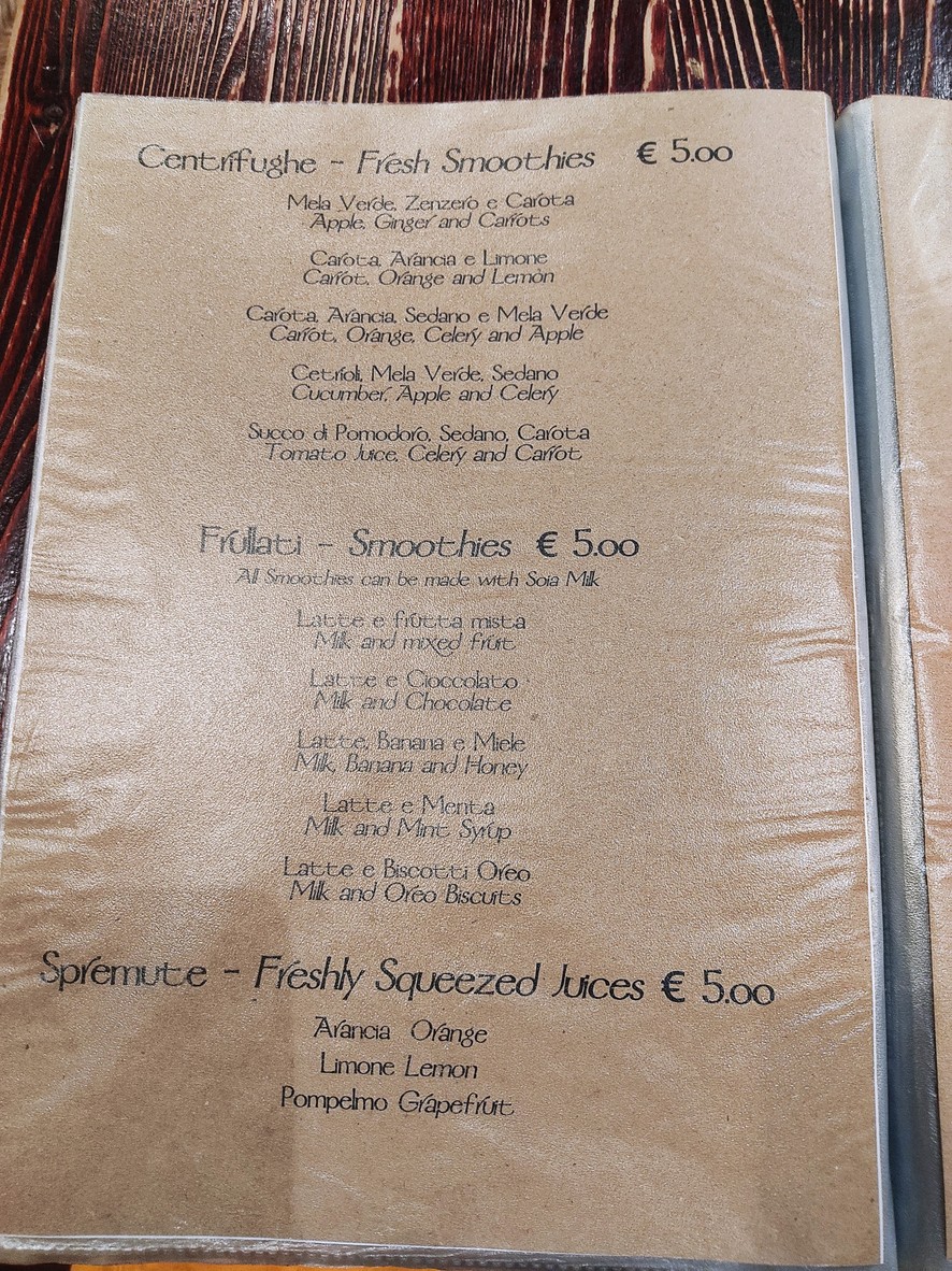 Cafè Cafè menu 5
