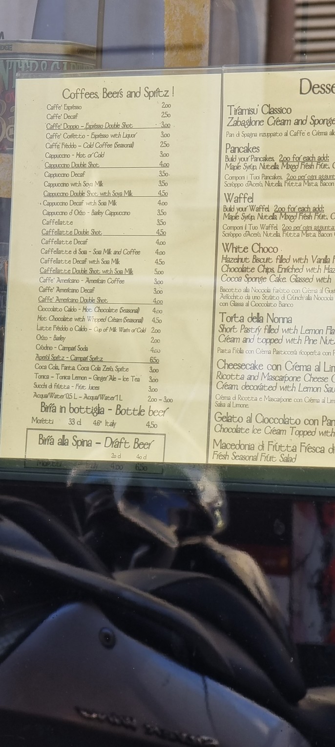 Cafè Cafè menu 6