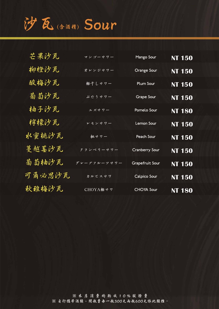 Tàitiān Rìshì Shāoròu OTA Yakiniku | Xiāoyè | Zhōngshān Qū | Jùcān | Rénqì | Rìshì Liàolǐ | Bìchī | Tuījiàn | Měishí | Kǎoròu | Shāokǎo menu 2