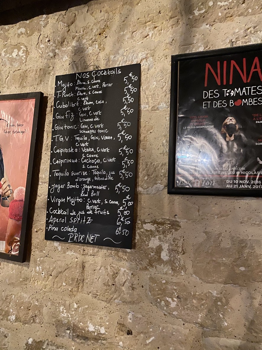Café l'Attirail menu 3