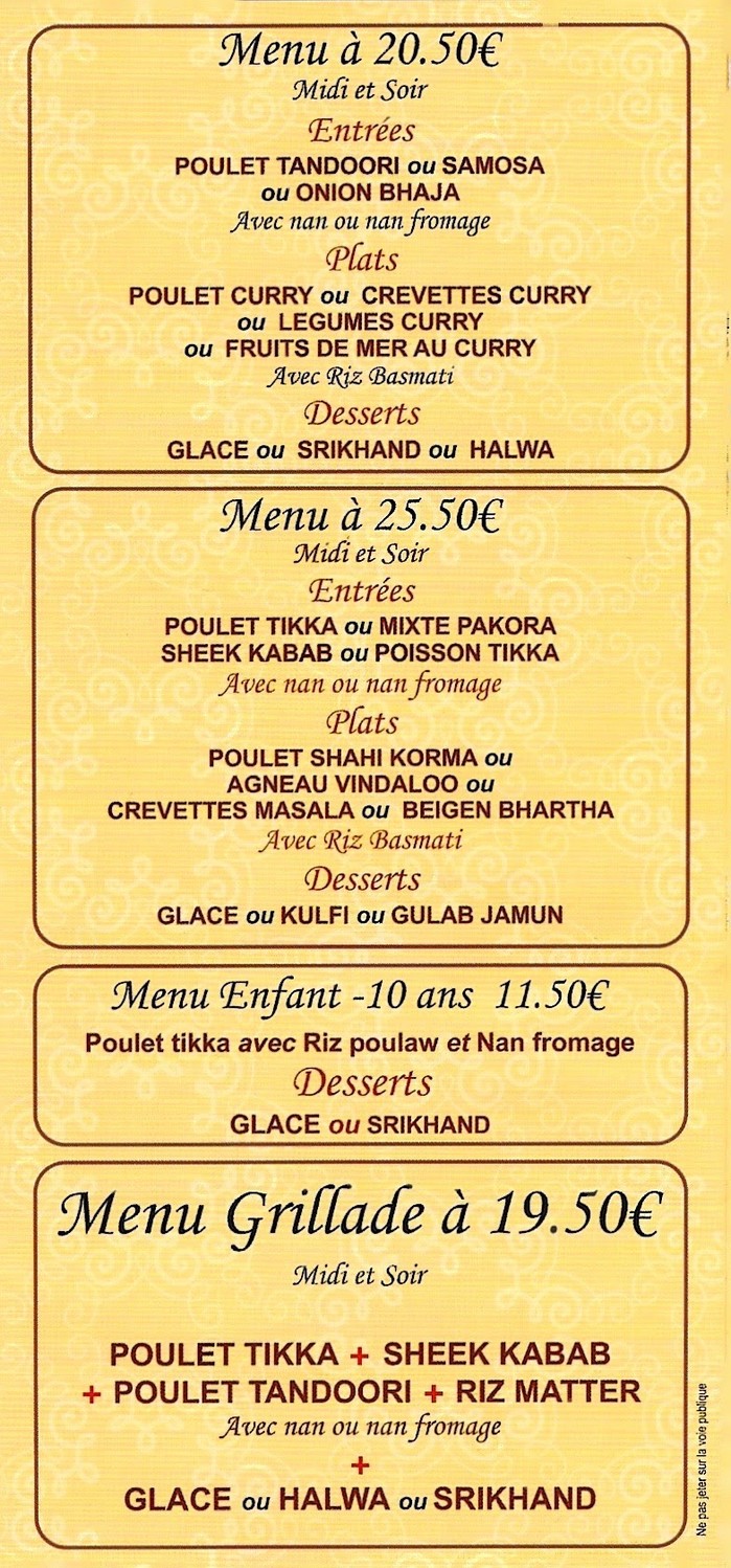 Restaurant Neelkanth menu 4