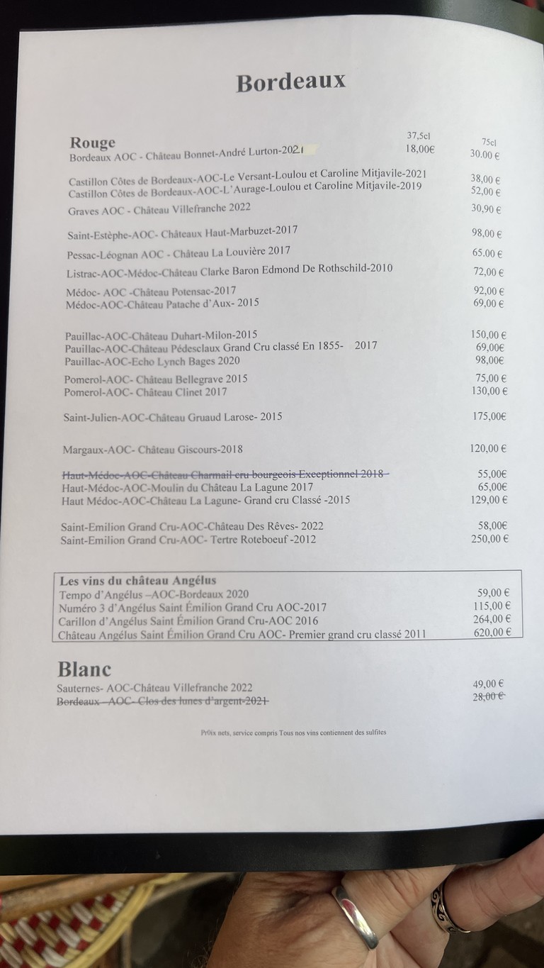 L’Auberge Aveyronnaise menu 5