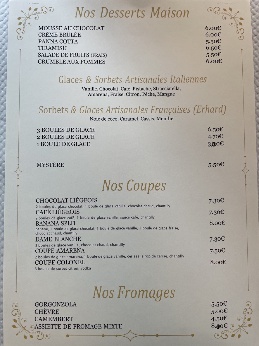 Pizza Delizia menu 3