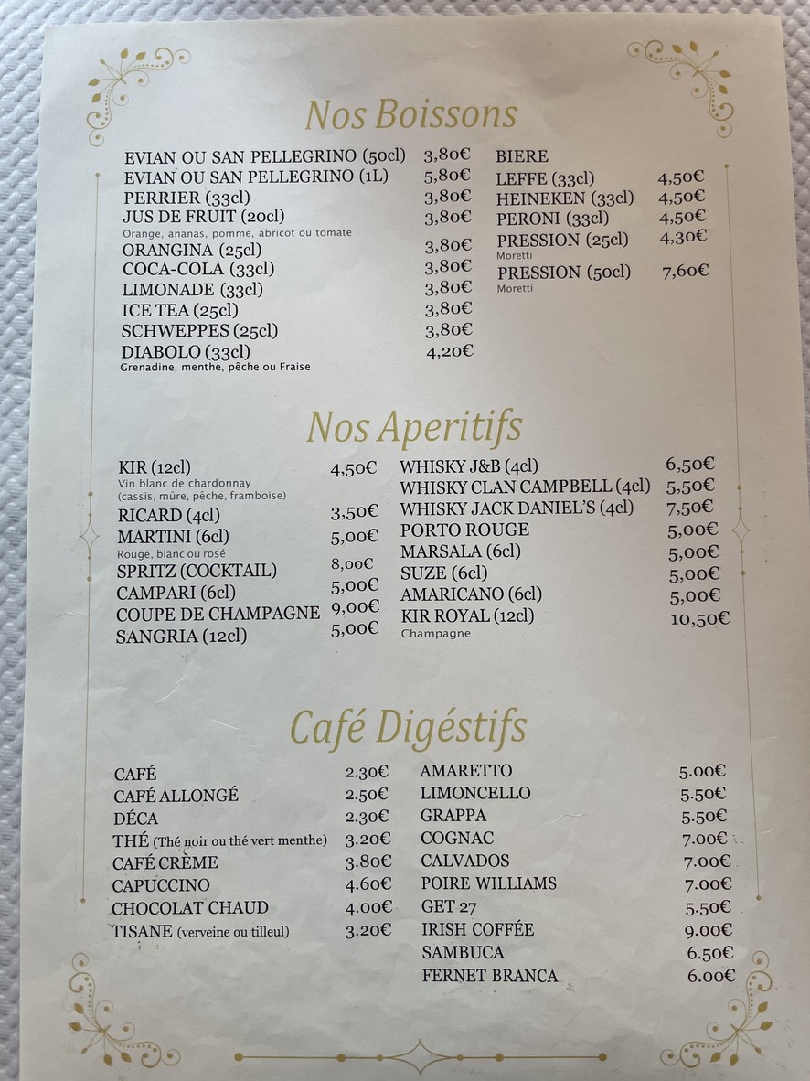 Pizza Delizia menu 4