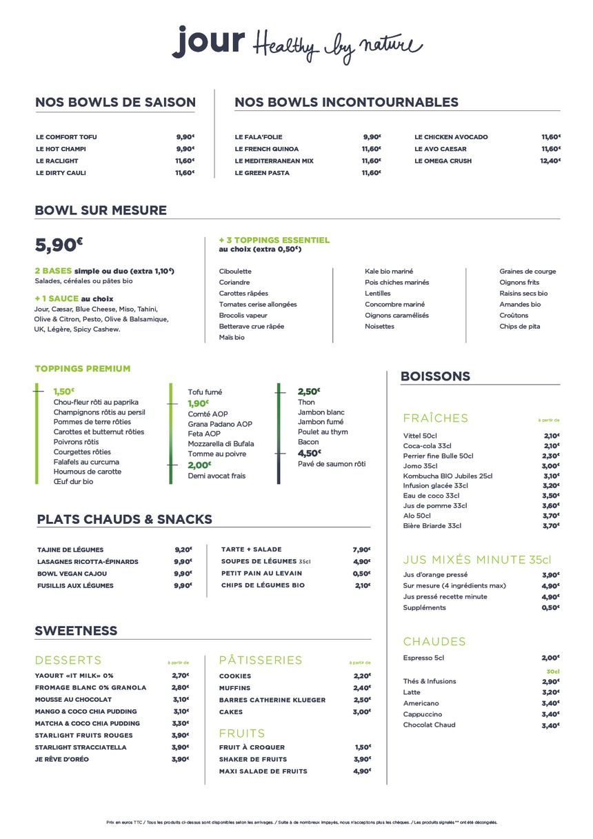 Jour Phalsbourg menu 1