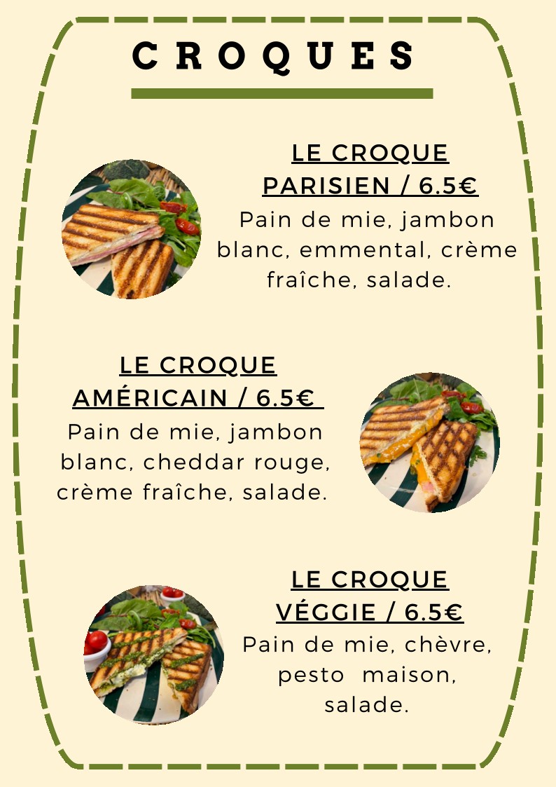 Dada 1920 menu 3
