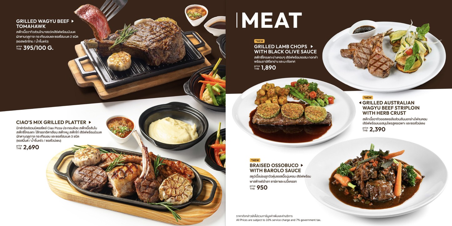 Ciao Pizza menu 6
