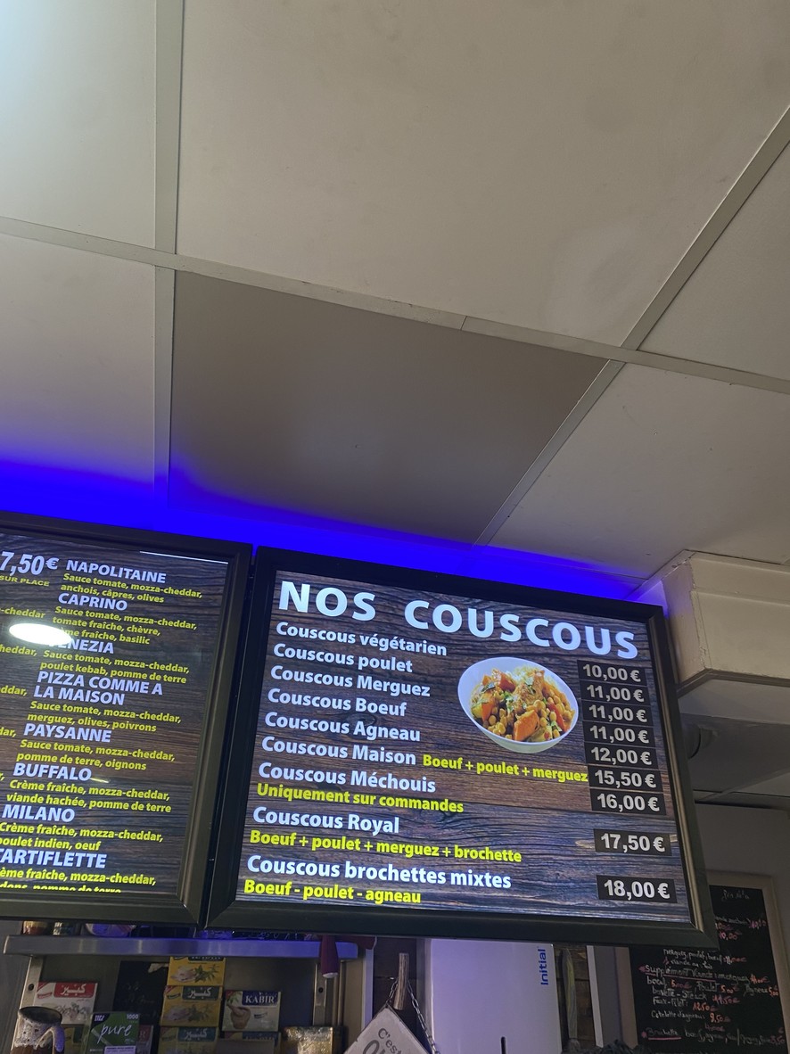 RESTAURANT COMME A LA MAISON menu 2