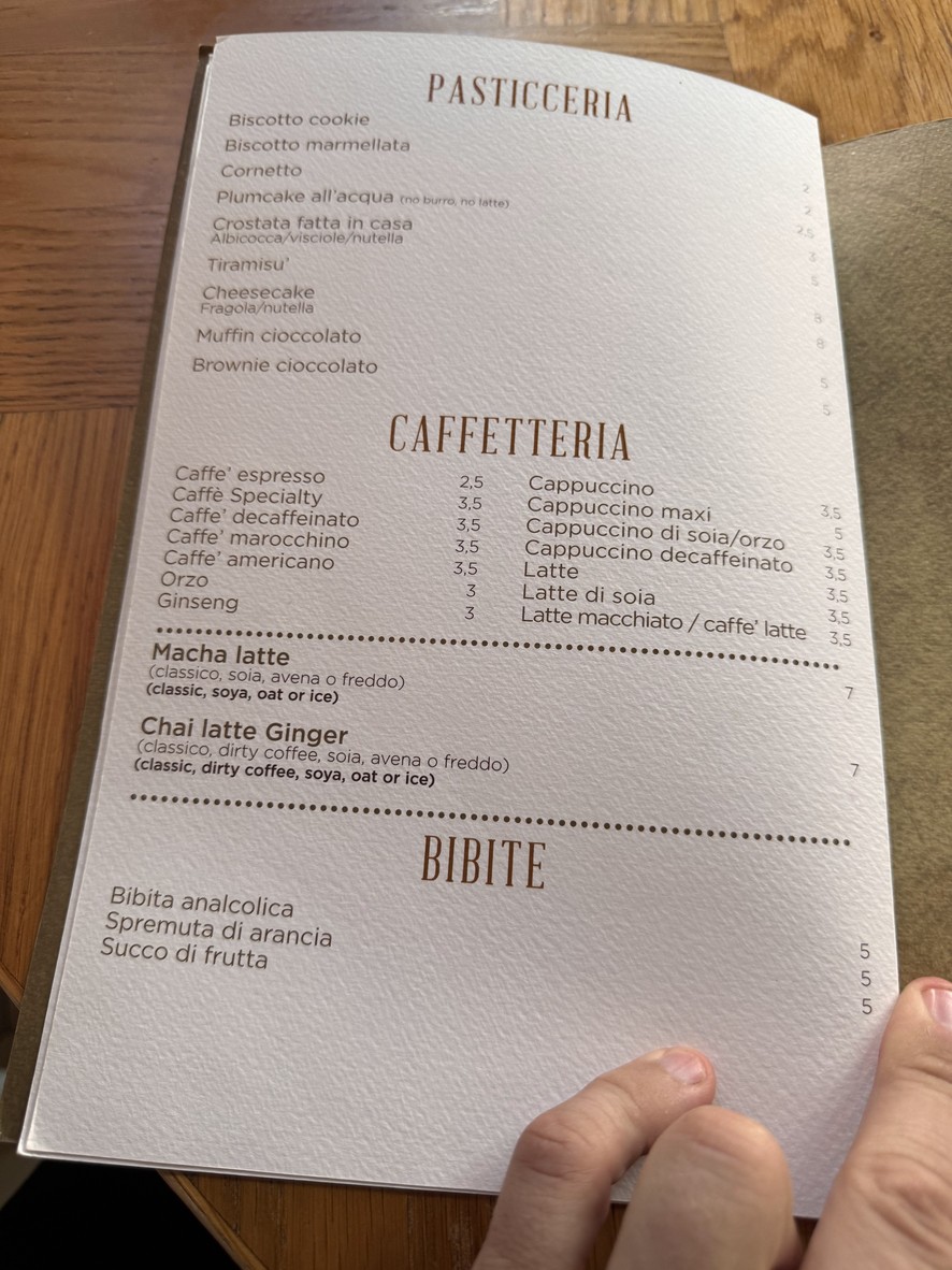 Lumiere menu 5