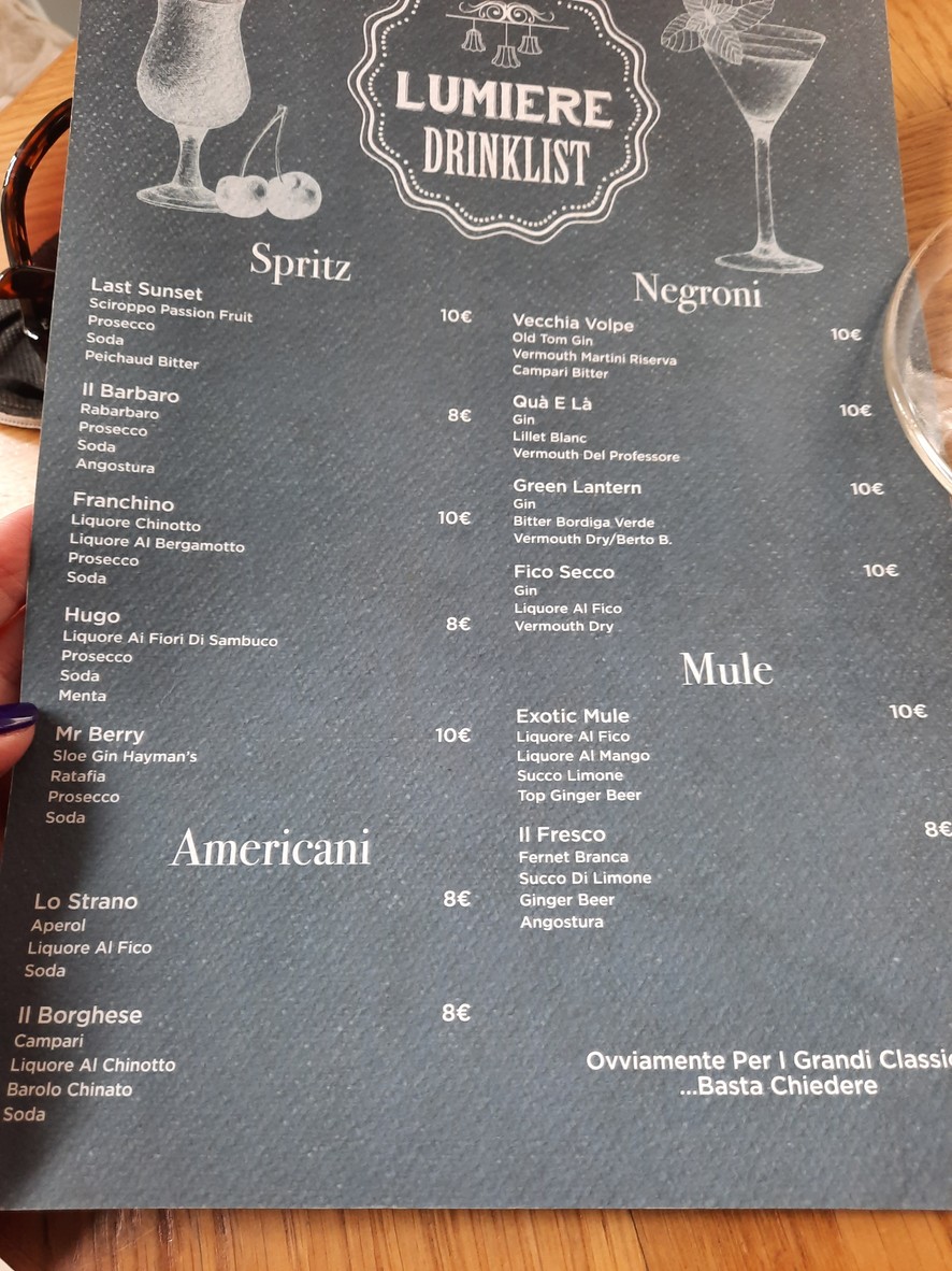 Lumiere menu 8