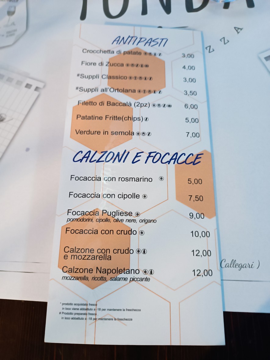Tonda menu 1
