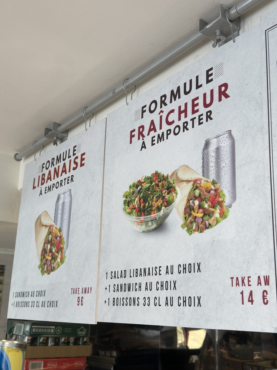 Le Mijana menu 3