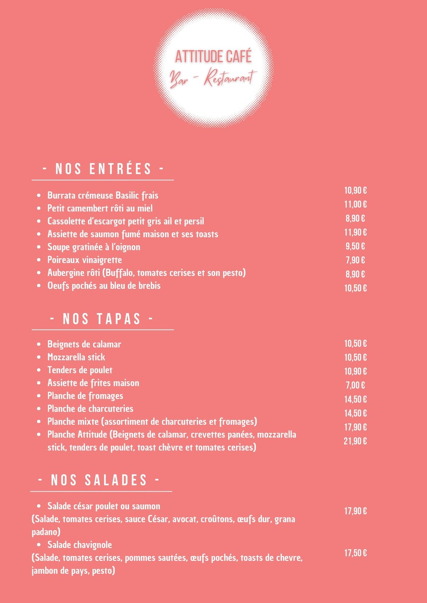 Attitude Bar menu 1