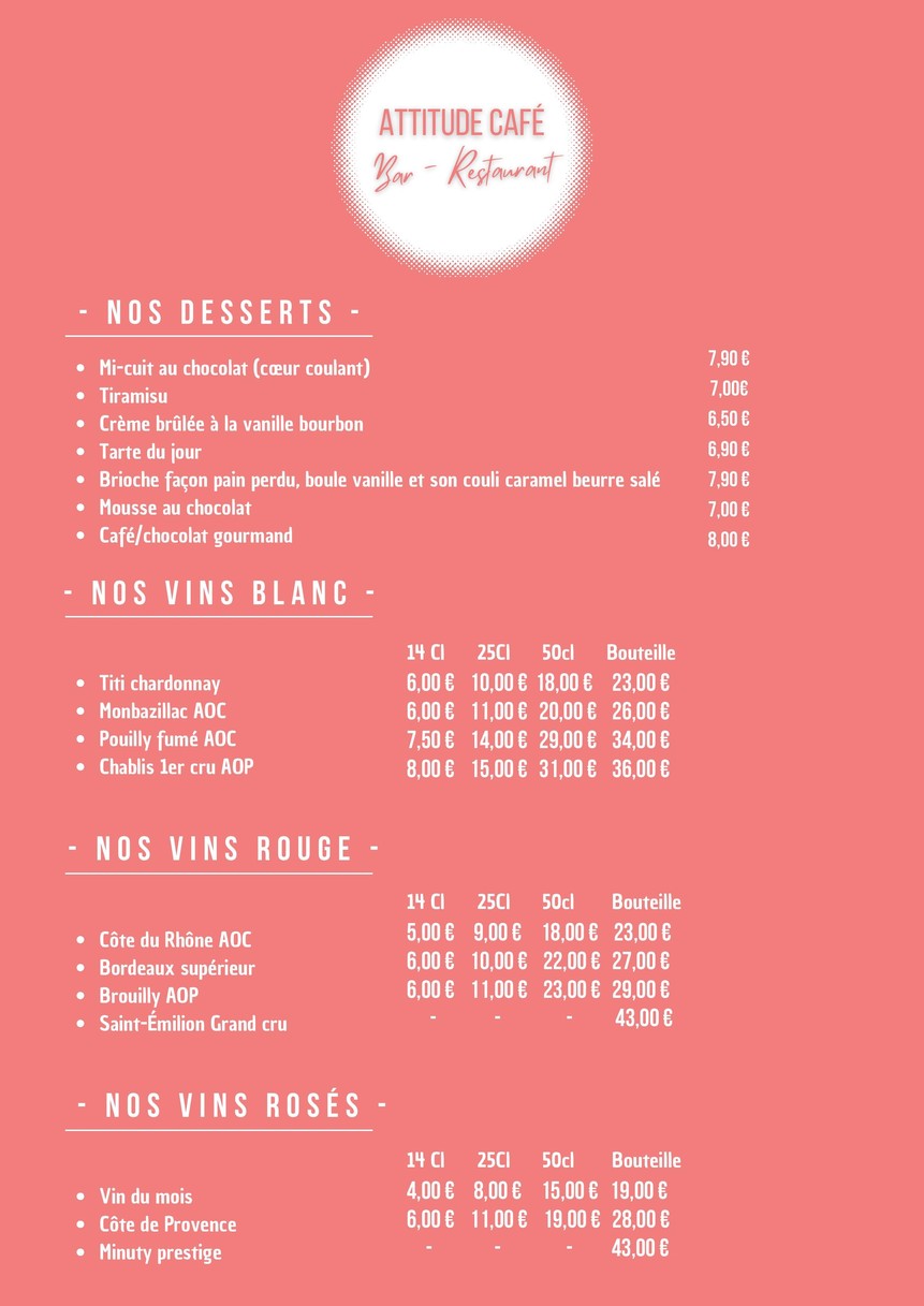 Attitude Bar menu 2