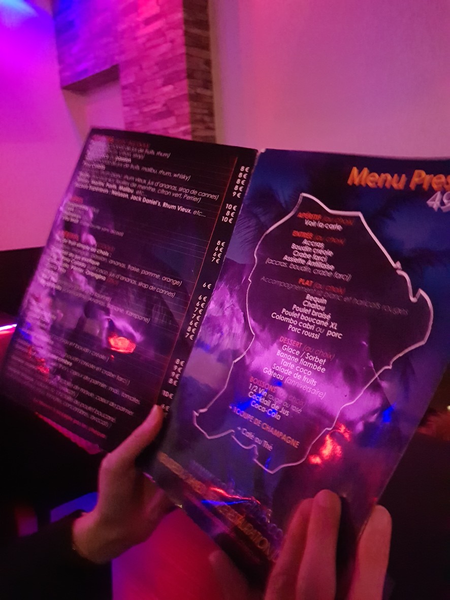 Otis Club menu 3