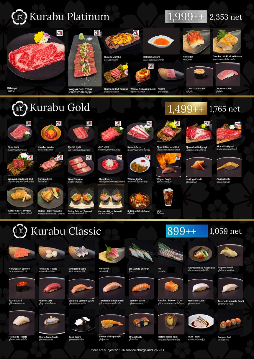 Wagyu Kurabu By AAN Foods menu 1