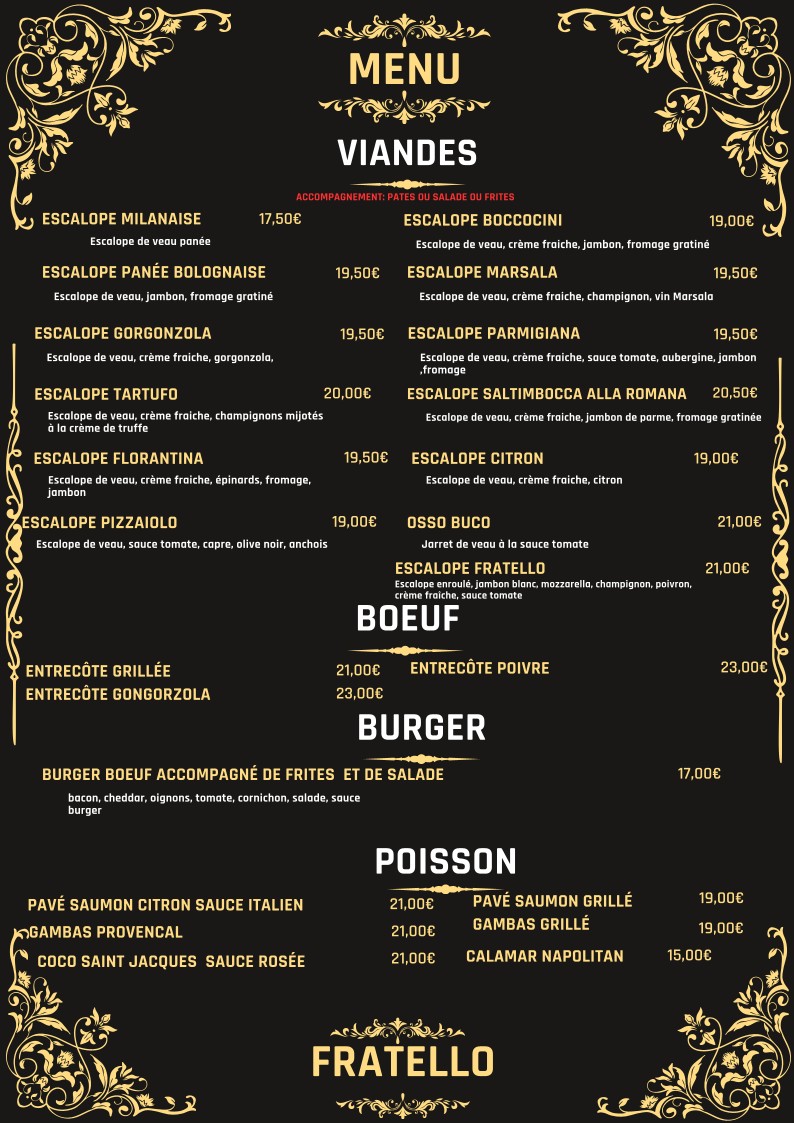 Fratello menu 4