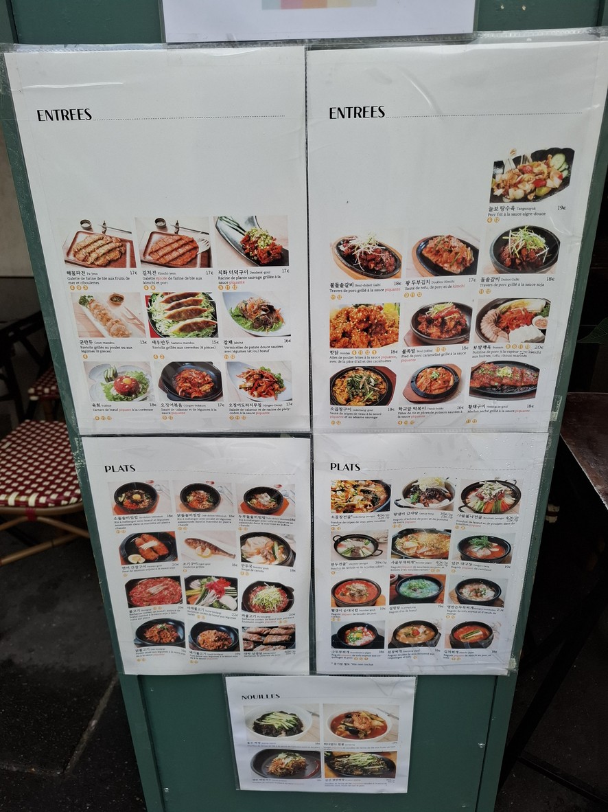 Restaurante Songsan menu 4