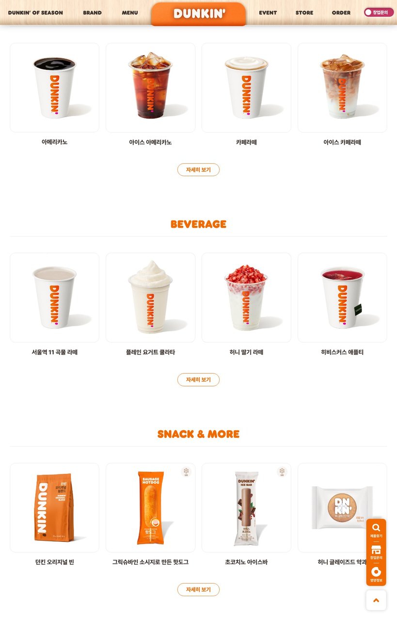 Dunkin' Wonders Gangnam menu 2