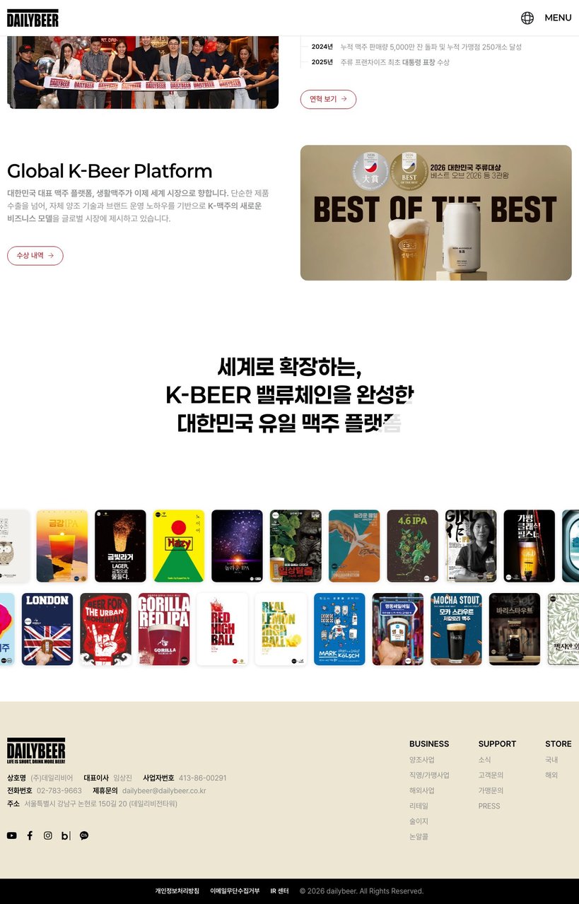 Daily Beer menu 3